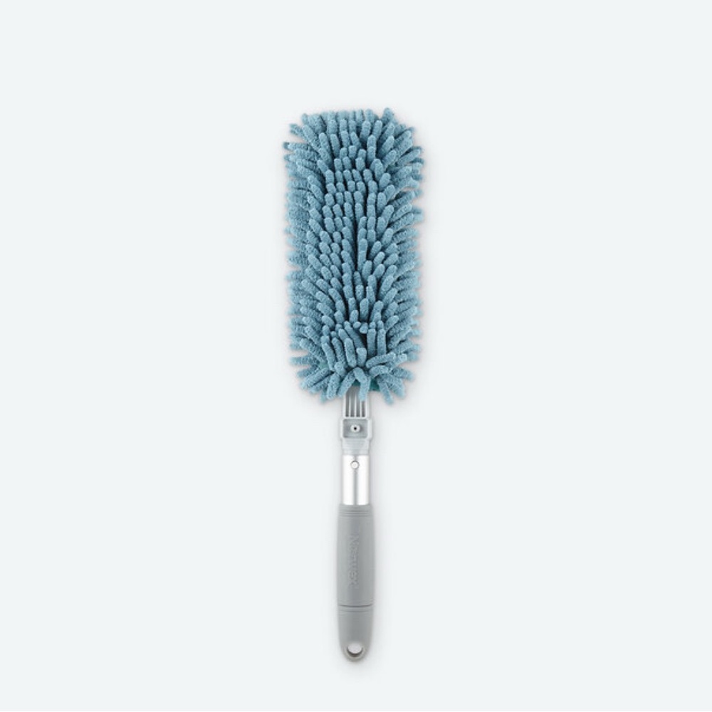 Norwex Mini Envirowand for Dusting. Dual sided removable sleeve, brush in handle